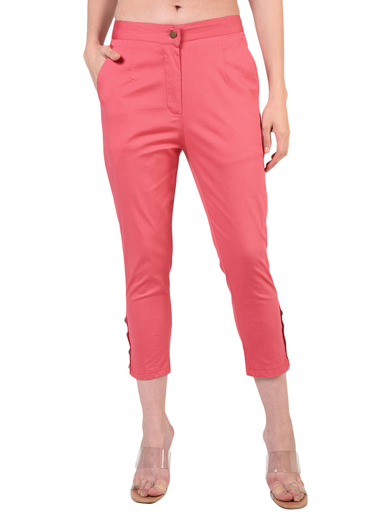 Quilver Blossom Crop Pant