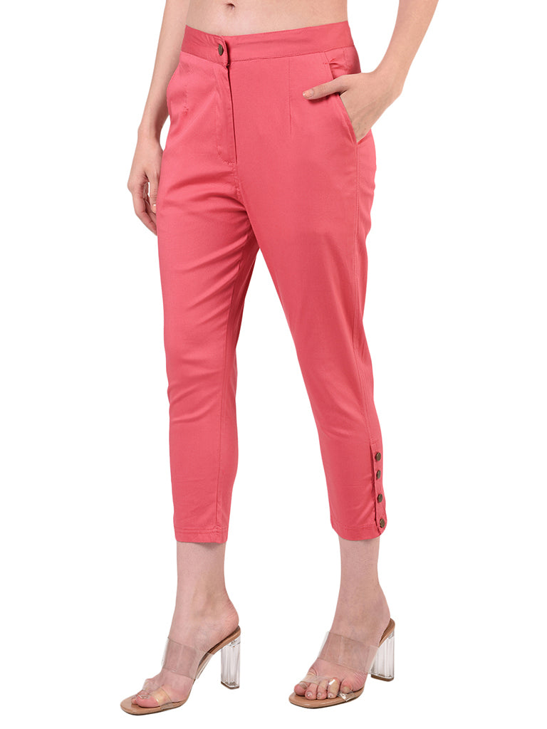 Quilver Blossom Crop Pant