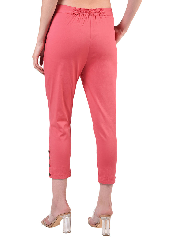 Quilver Blossom Crop Pant