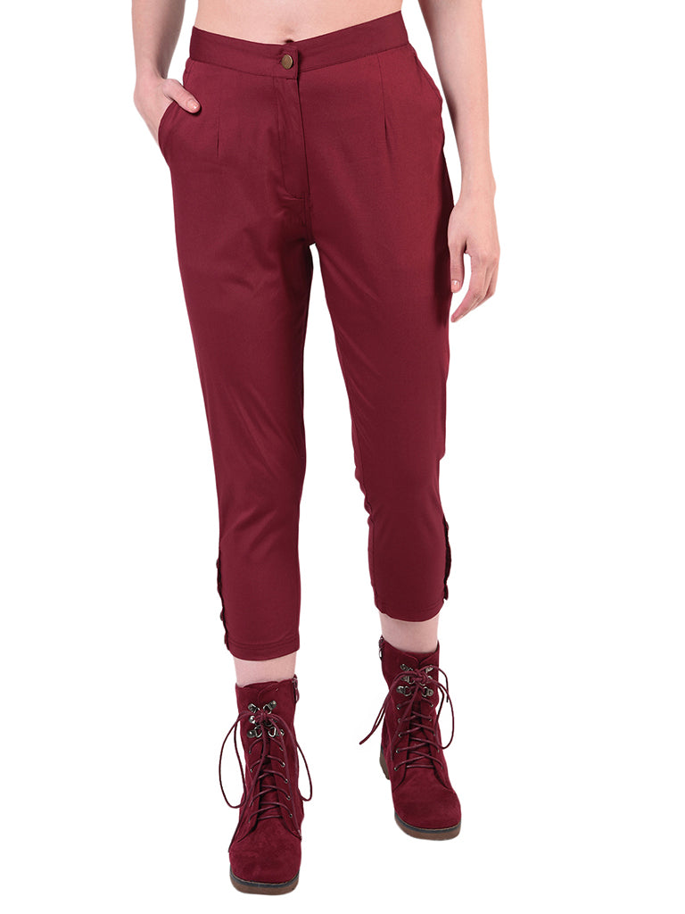 Quilver Blossom Crop Pant