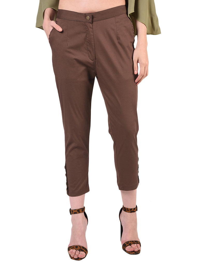 Quilver Blossom Crop Pant