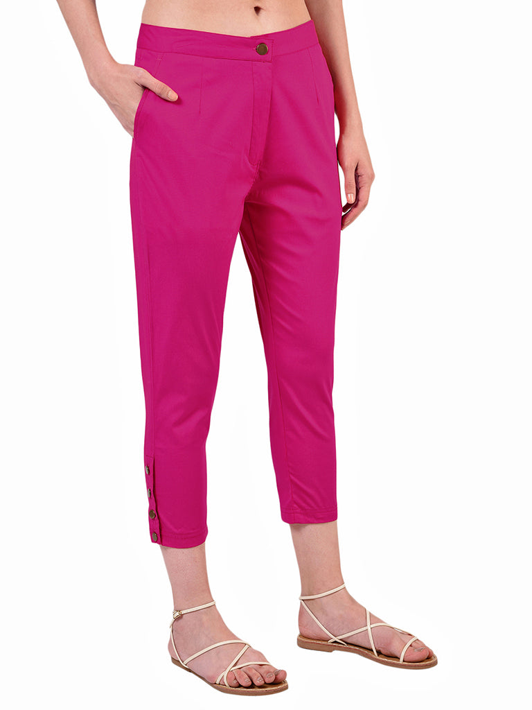 Quilver Blossom Crop Pant