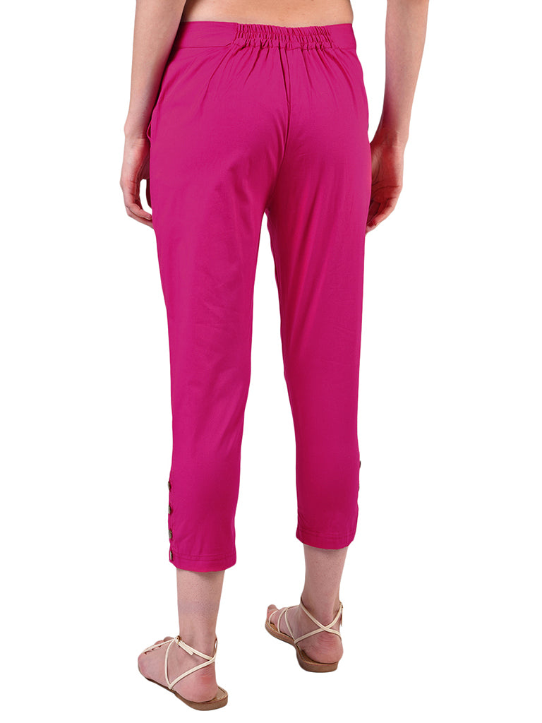 Quilver Blossom Crop Pant