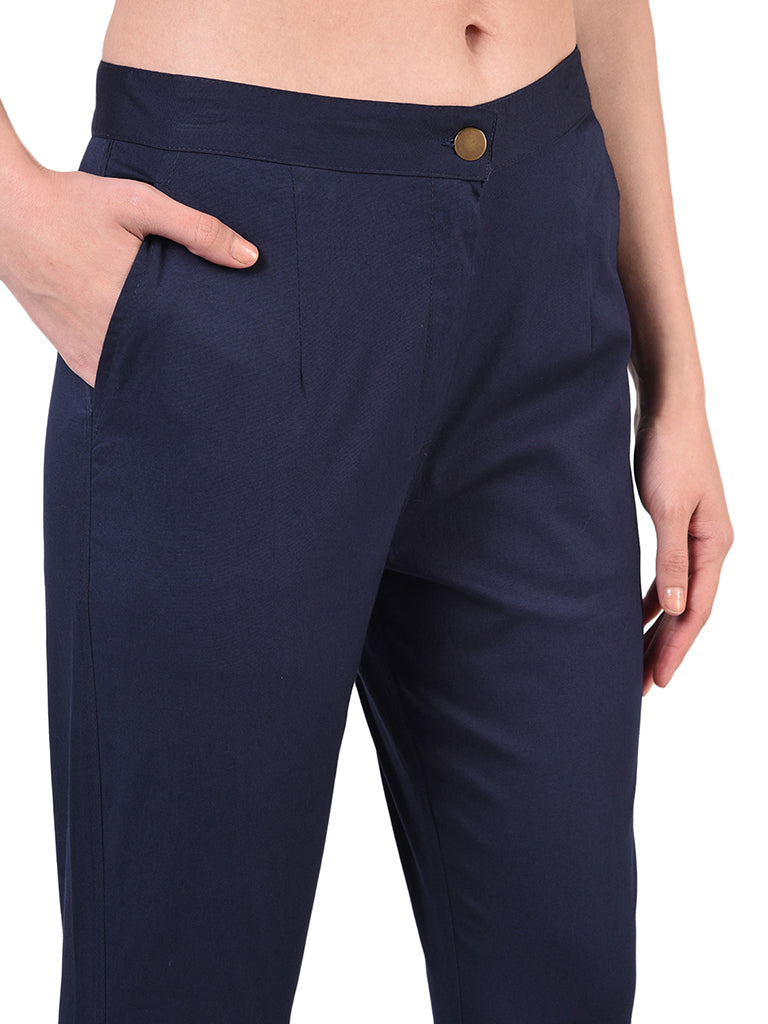 Quilver Blossom Crop Pant