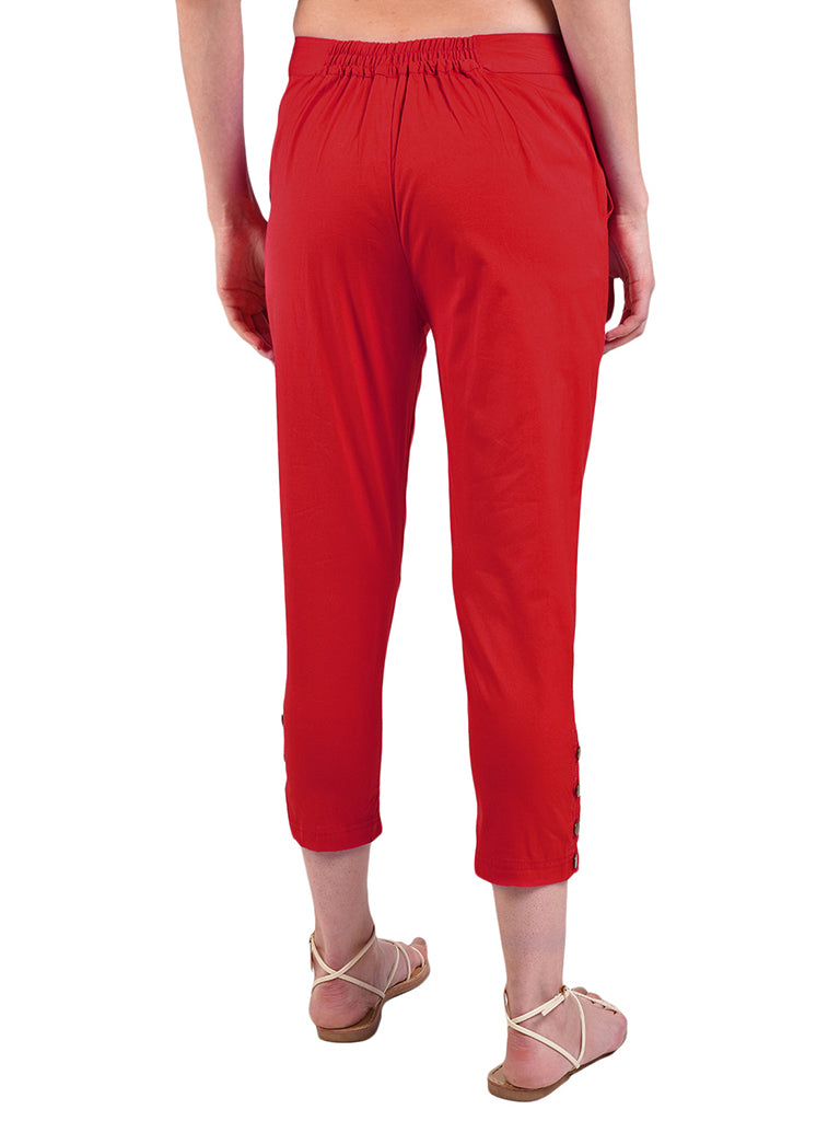 Quilver Blossom Crop Pant