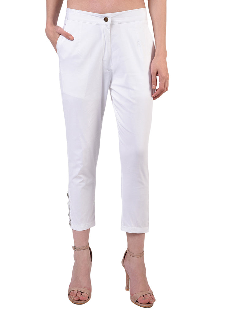 Quilver Blossom Crop Pant