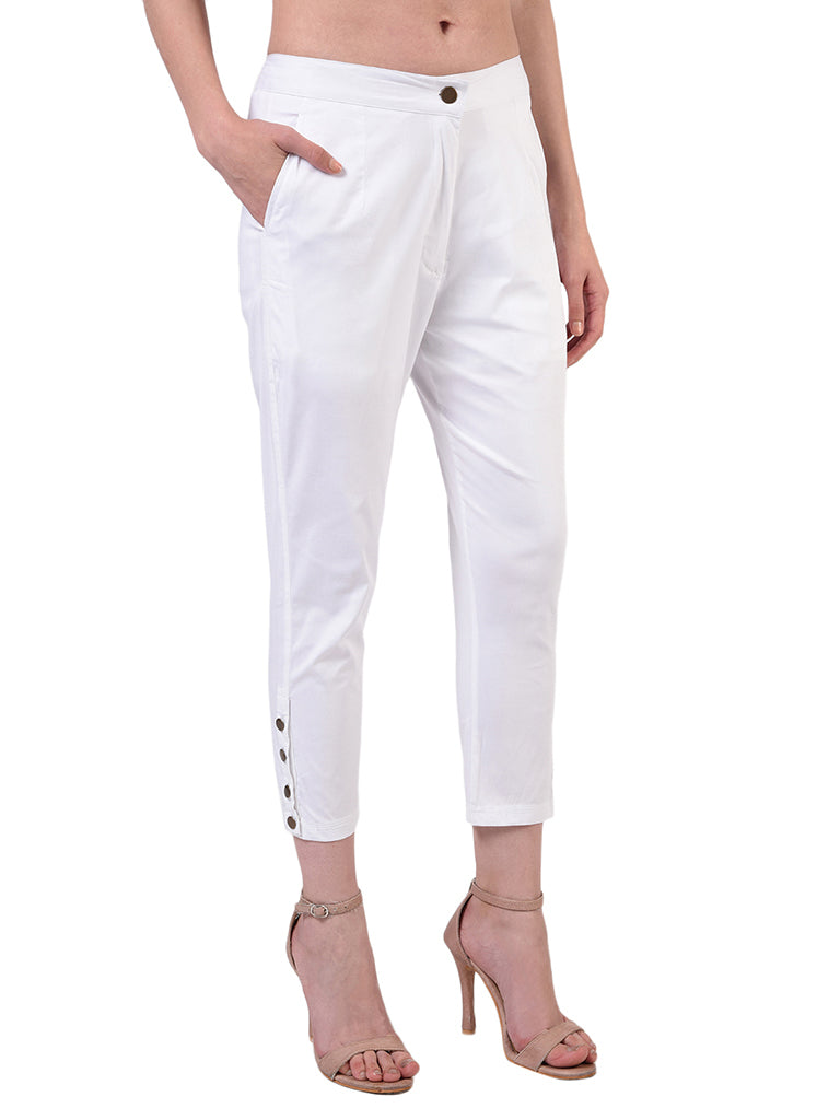 Quilver Blossom Crop Pant