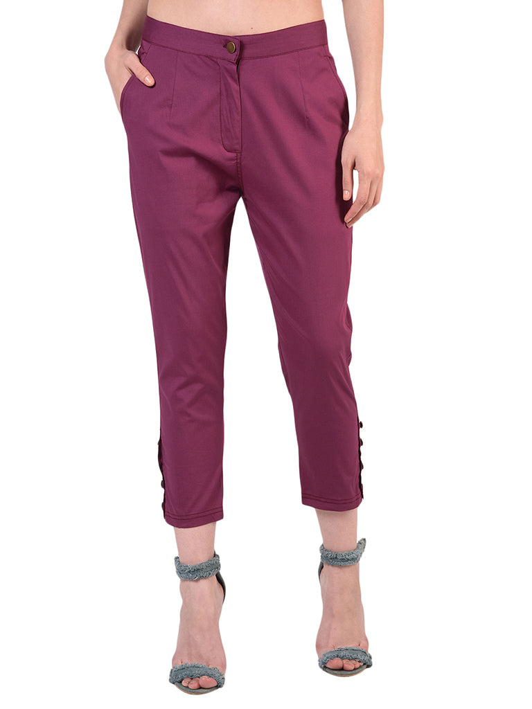 Quilver Blossom Crop Pant