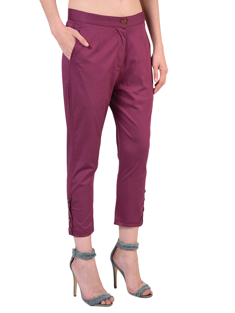 Quilver Blossom Crop Pant