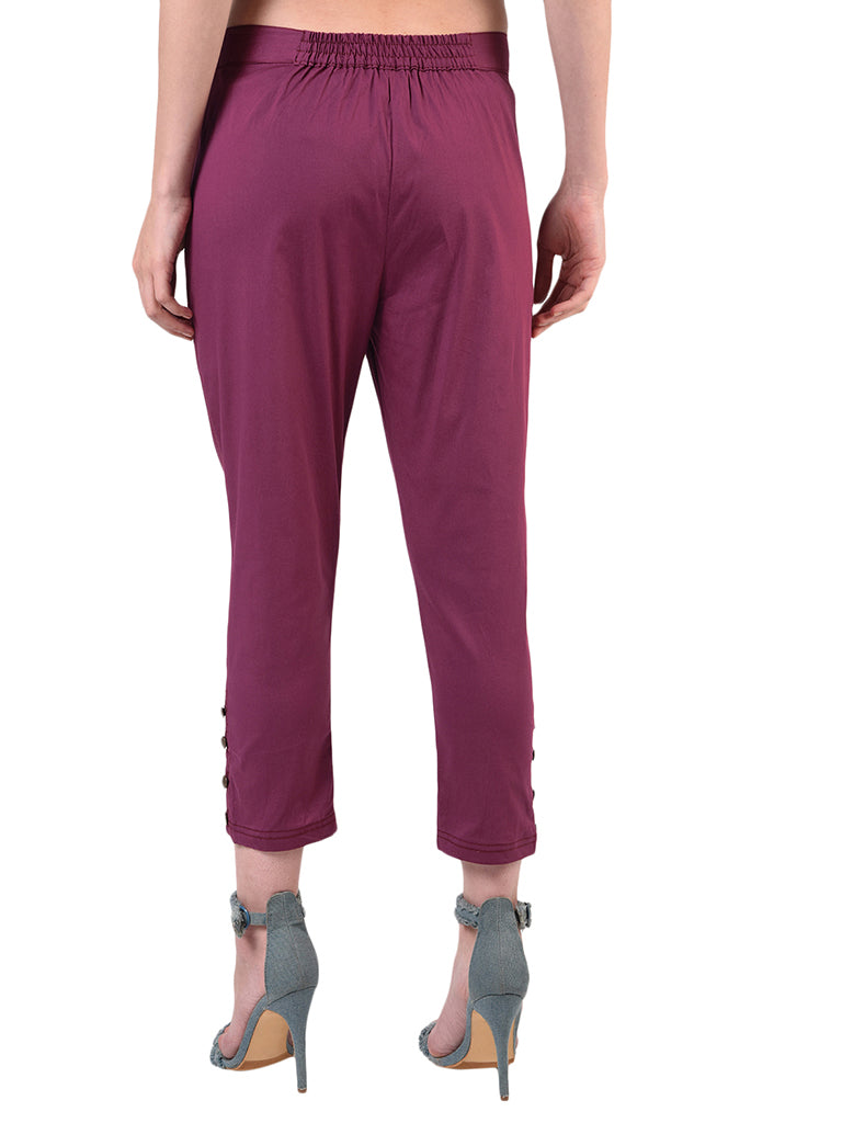 Quilver Blossom Crop Pant