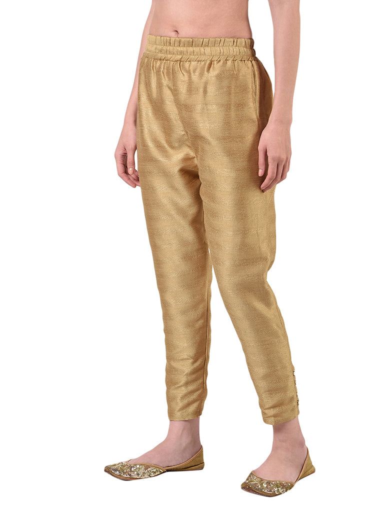 Quilver Cotton Silk Pant