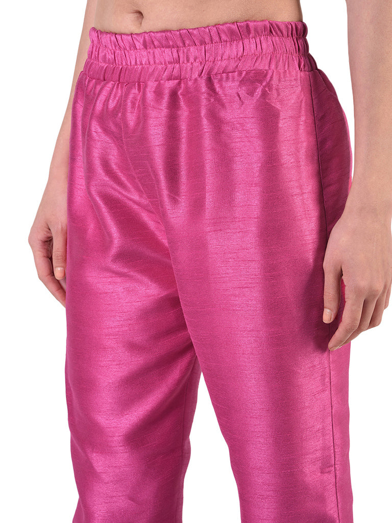 Quilver Cotton Silk Pant