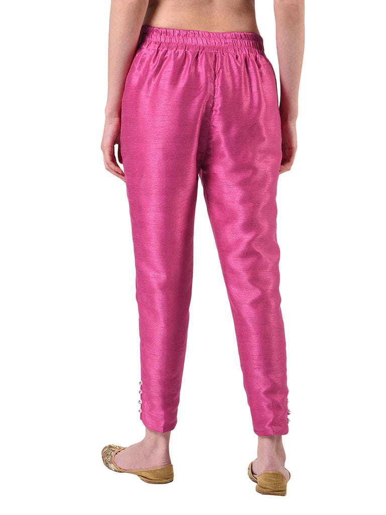 Quilver Cotton Silk Pant