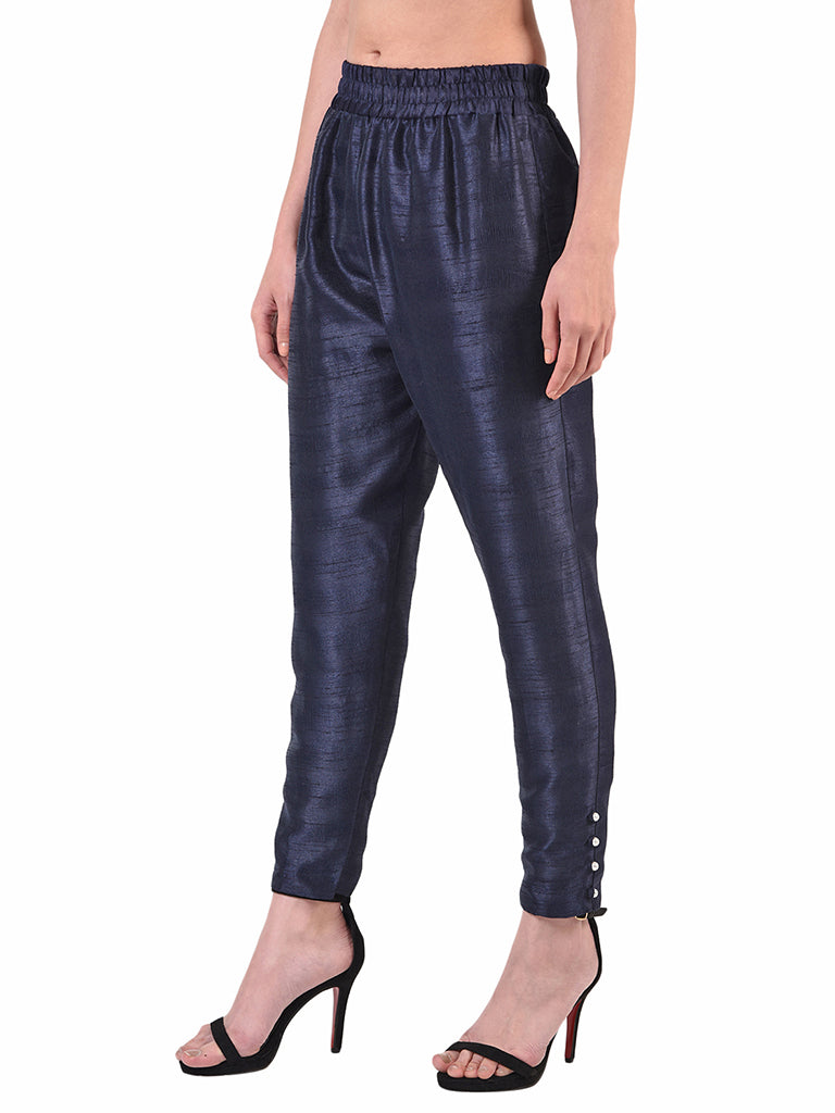 Quilver Cotton Silk Pant