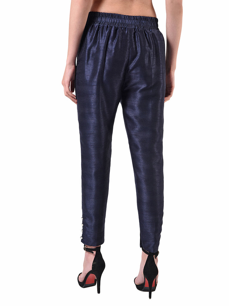 Quilver Cotton Silk Pant