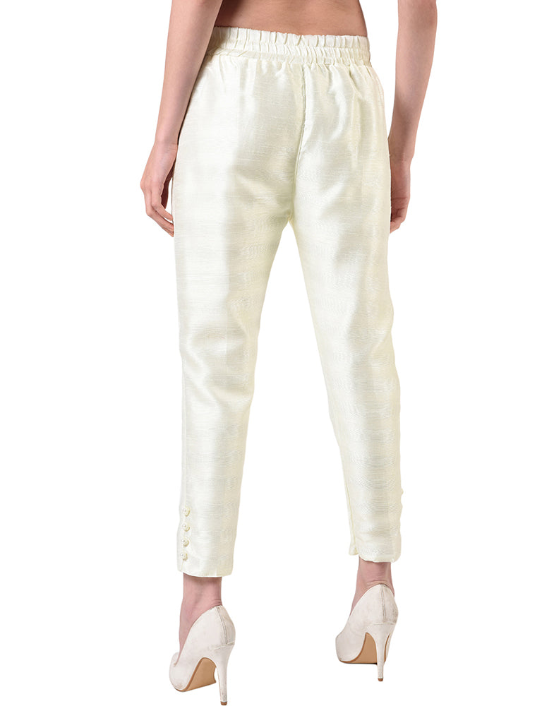 Quilver Cotton Silk Pant