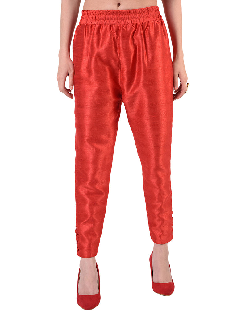 Quilver Cotton Silk Pant