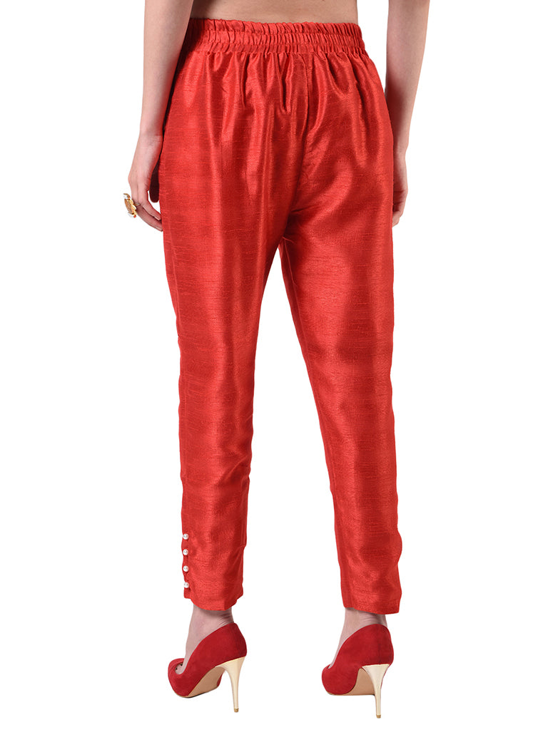 Quilver Cotton Silk Pant