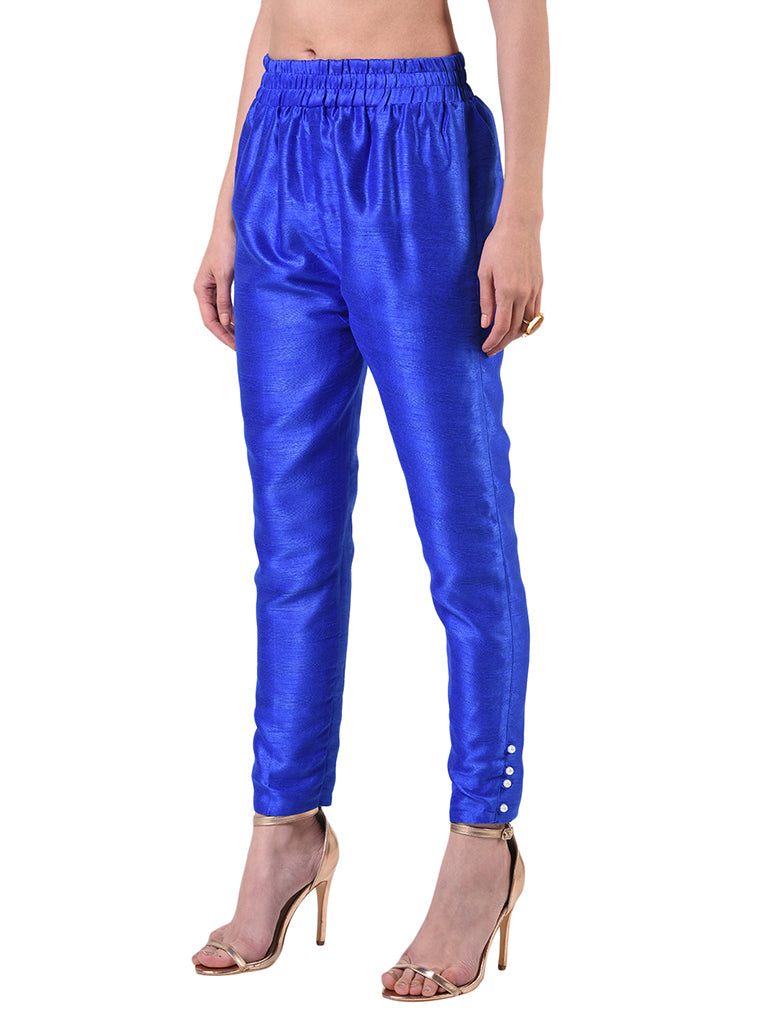 Quilver Cotton Silk Pant