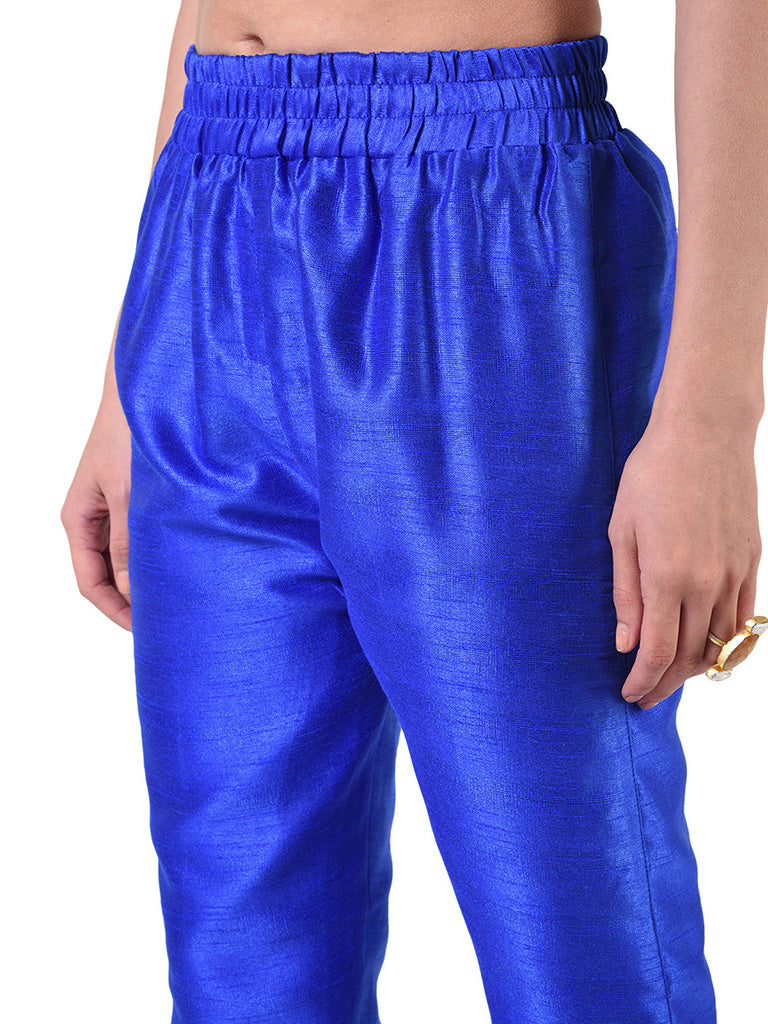 Quilver Cotton Silk Pant