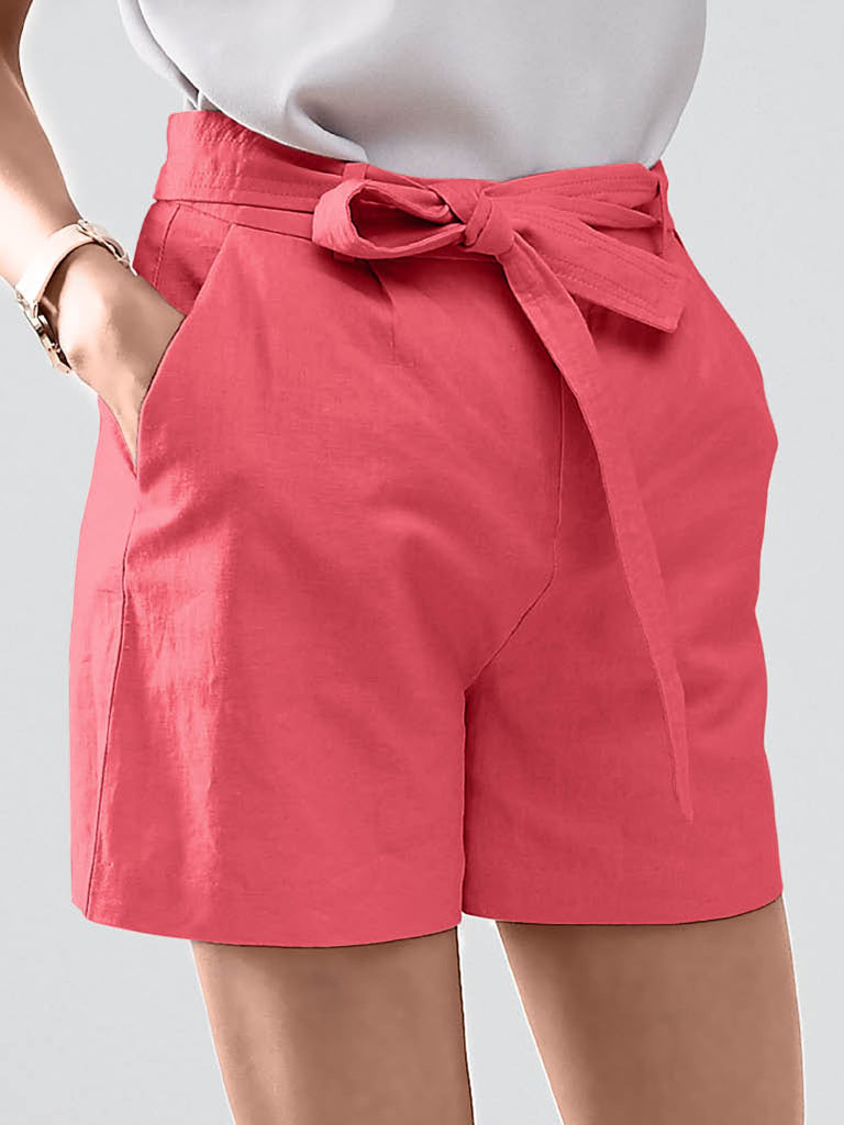 Quilver Knotted Shorts