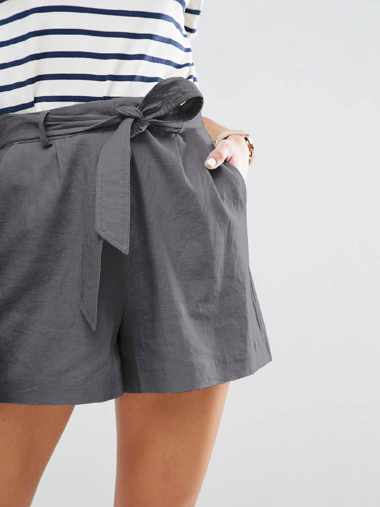 Quilver Knotted Shorts