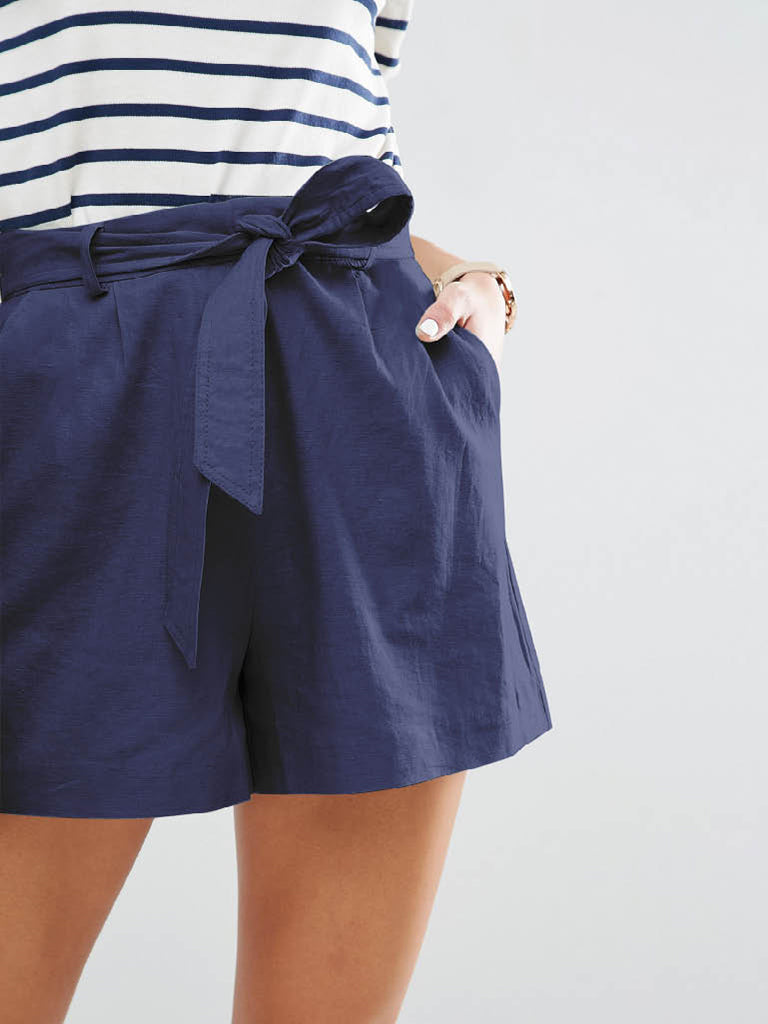 Quilver Knotted Shorts