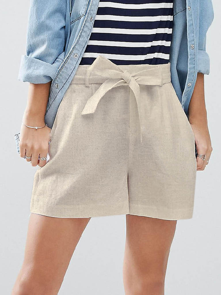 Quilver Knotted Shorts